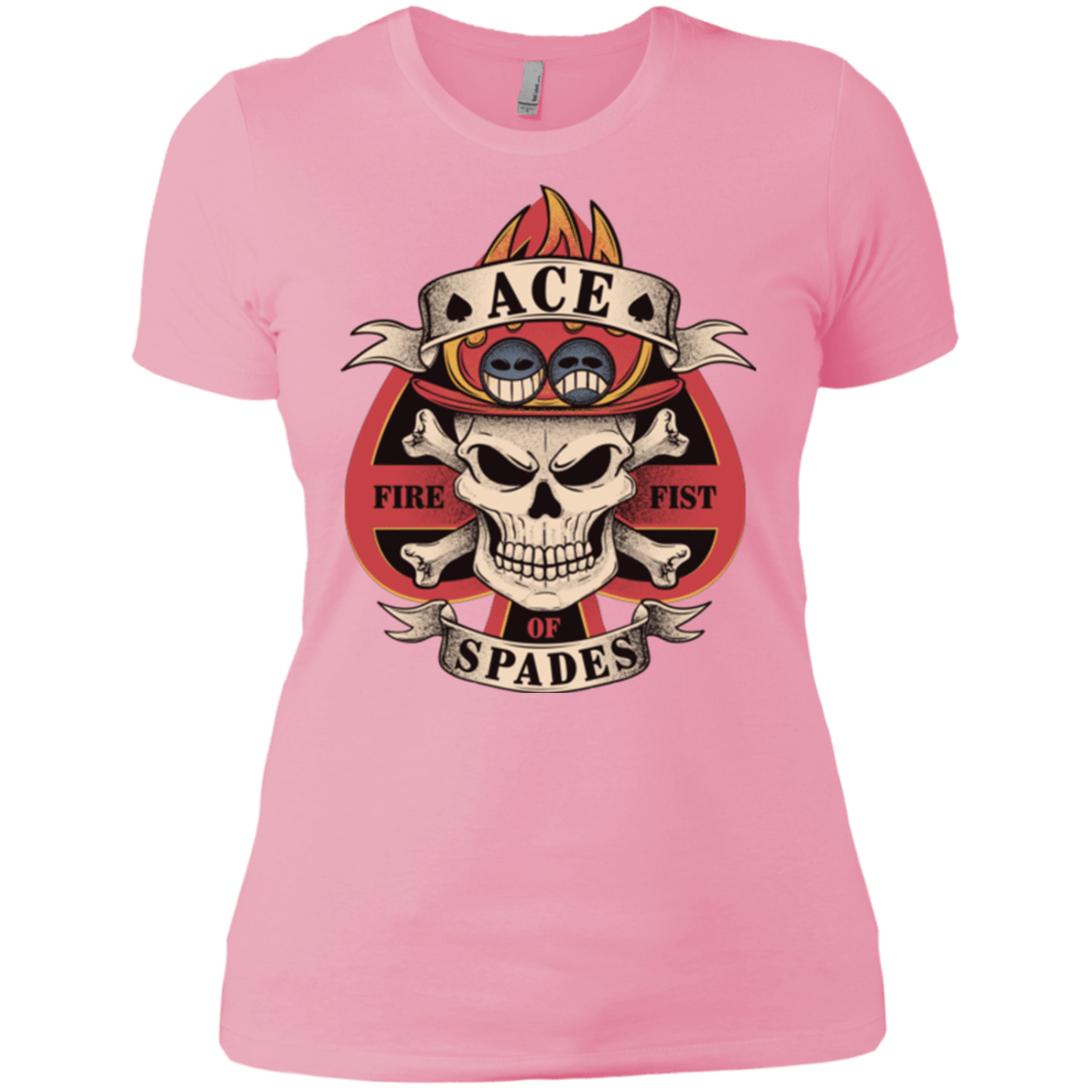 T-Shirts Light Pink / X-Small Ace of Spades Women's Premium T-Shirt