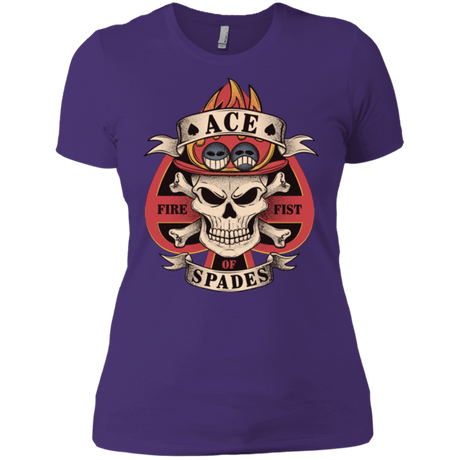 T-Shirts Purple / X-Small Ace of Spades Women's Premium T-Shirt