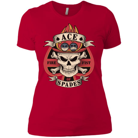 T-Shirts Red / X-Small Ace of Spades Women's Premium T-Shirt