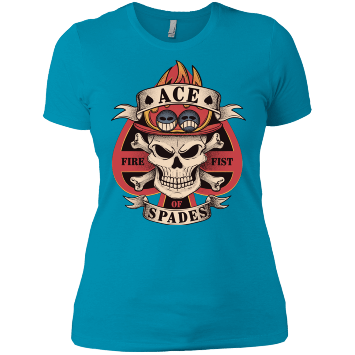 T-Shirts Turquoise / X-Small Ace of Spades Women's Premium T-Shirt