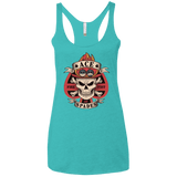 T-Shirts Tahiti Blue / X-Small Ace of Spades Women's Triblend Racerback Tank