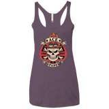 T-Shirts Vintage Purple / X-Small Ace of Spades Women's Triblend Racerback Tank