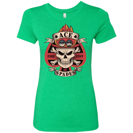 T-Shirts Envy / Small Ace of Spades Women's Triblend T-Shirt