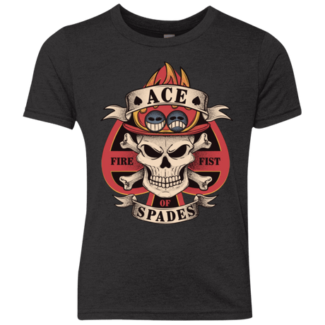 T-Shirts Vintage Black / YXS Ace of Spades Youth Triblend T-Shirt