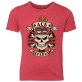 T-Shirts Vintage Red / YXS Ace of Spades Youth Triblend T-Shirt