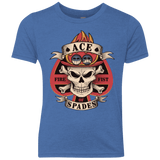 T-Shirts Vintage Royal / YXS Ace of Spades Youth Triblend T-Shirt