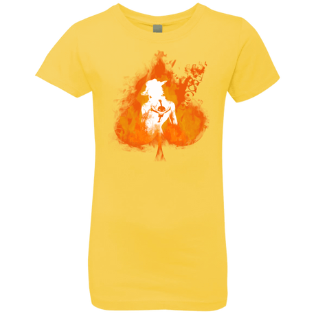 T-Shirts Vibrant Yellow / YXS Ace one piece Girls Premium T-Shirt