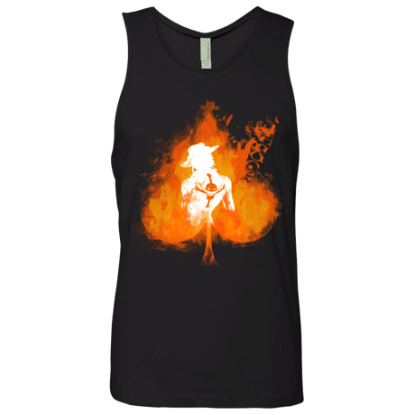 T-Shirts Black / Small Ace one piece Men's Premium Tank Top