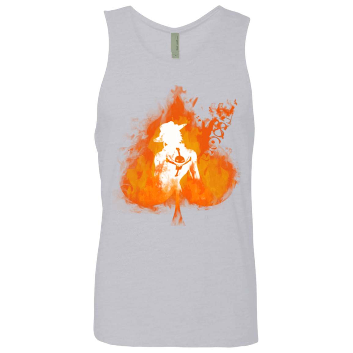 T-Shirts Heather Grey / Small Ace one piece Men's Premium Tank Top