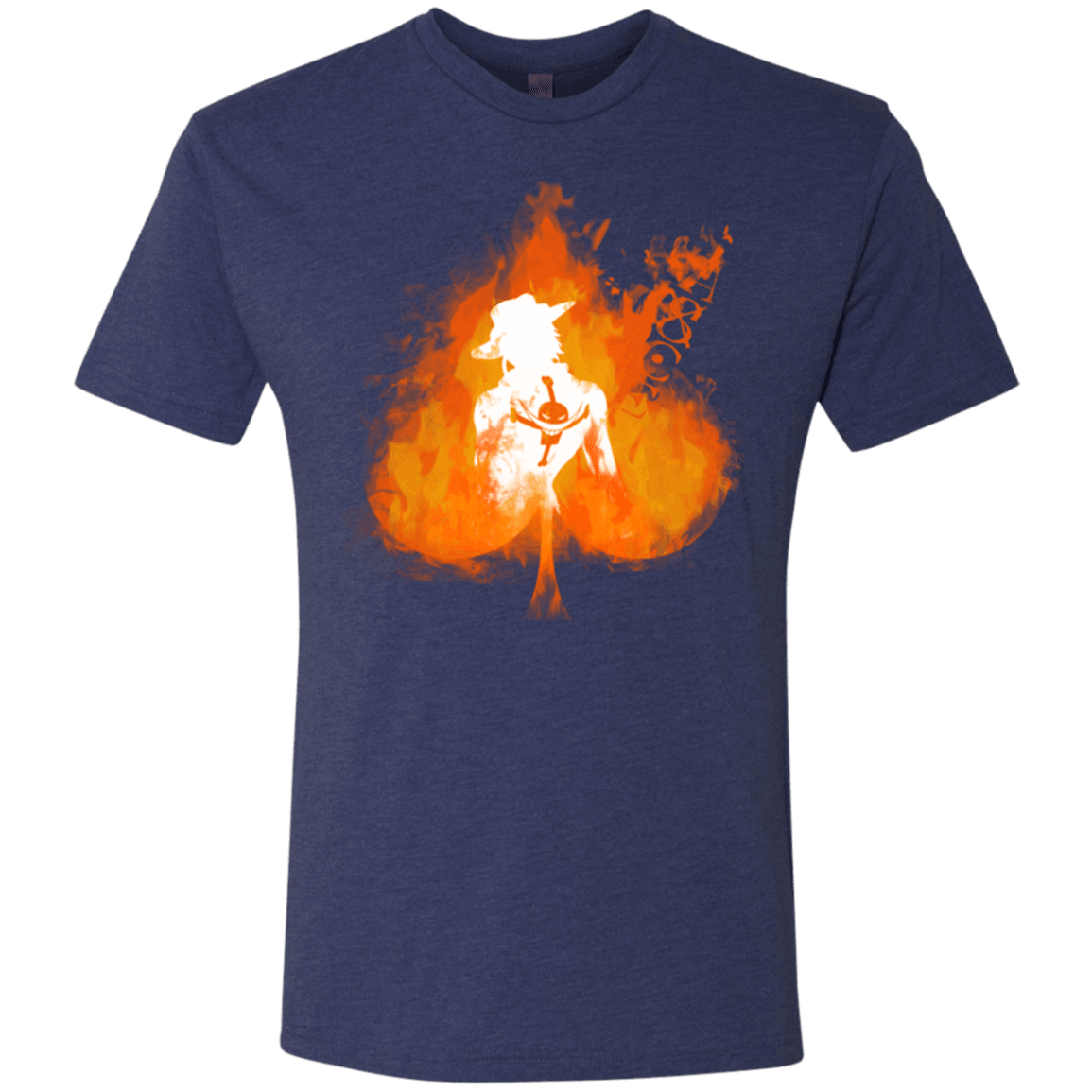 T-Shirts Vintage Navy / Small Ace one piece Men's Triblend T-Shirt