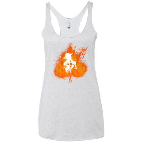 T-Shirts Heather White / X-Small Ace one piece Women's Triblend Racerback Tank