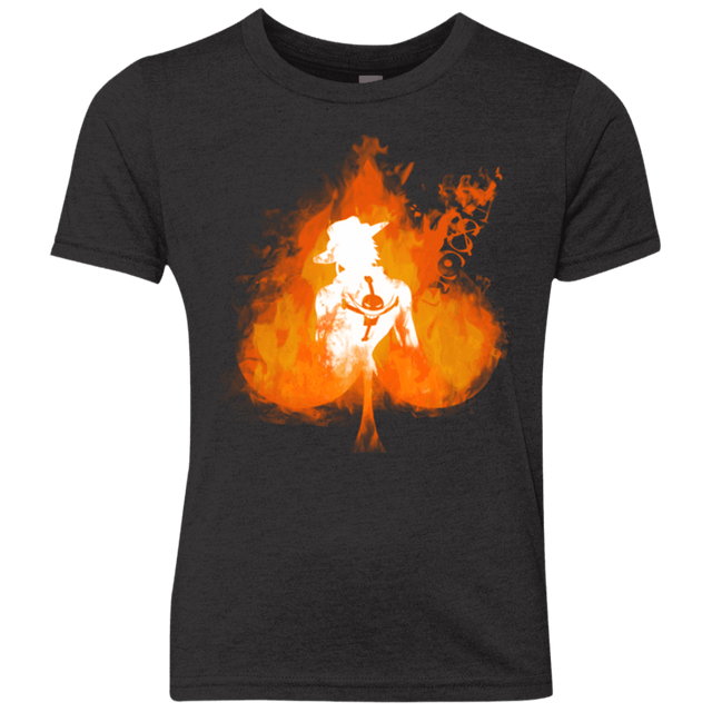 T-Shirts Vintage Black / YXS Ace one piece Youth Triblend T-Shirt