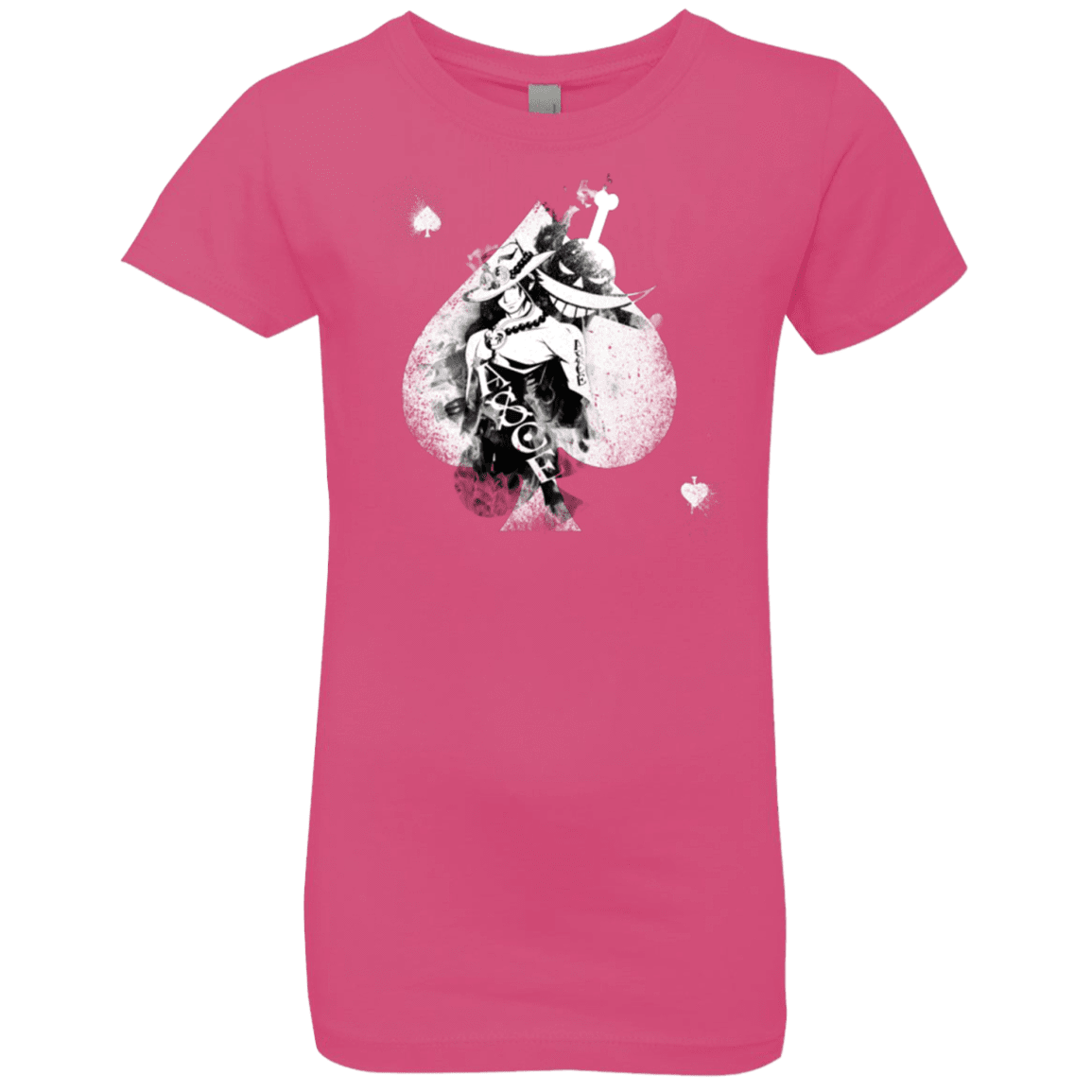 T-Shirts Hot Pink / YXS Ace W Girls Premium T-Shirt