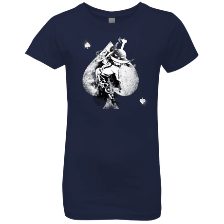 T-Shirts Midnight Navy / YXS Ace W Girls Premium T-Shirt