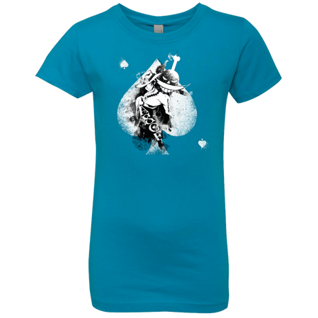 T-Shirts Turquoise / YXS Ace W Girls Premium T-Shirt