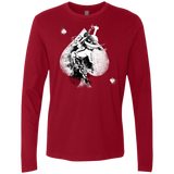 T-Shirts Cardinal / Small Ace W Men's Premium Long Sleeve