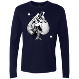 T-Shirts Midnight Navy / Small Ace W Men's Premium Long Sleeve