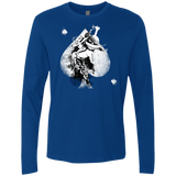 T-Shirts Royal / Small Ace W Men's Premium Long Sleeve