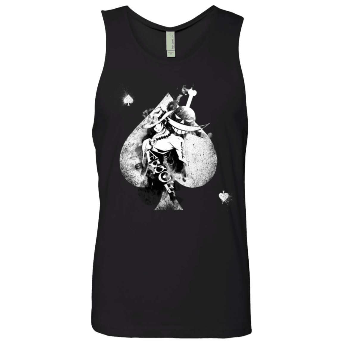 T-Shirts Black / Small Ace W Men's Premium Tank Top