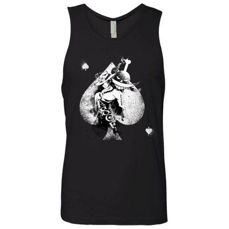 T-Shirts Black / Small Ace W Men's Premium Tank Top