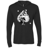 T-Shirts Vintage Black / X-Small Ace W Triblend Long Sleeve Hoodie Tee