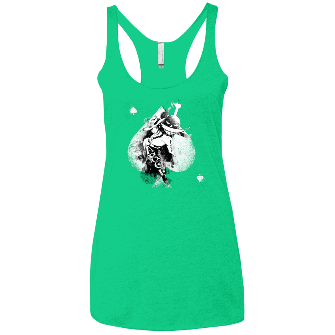 T-Shirts Envy / X-Small Ace W Women's Triblend Racerback Tank