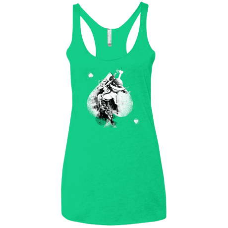 T-Shirts Envy / X-Small Ace W Women's Triblend Racerback Tank