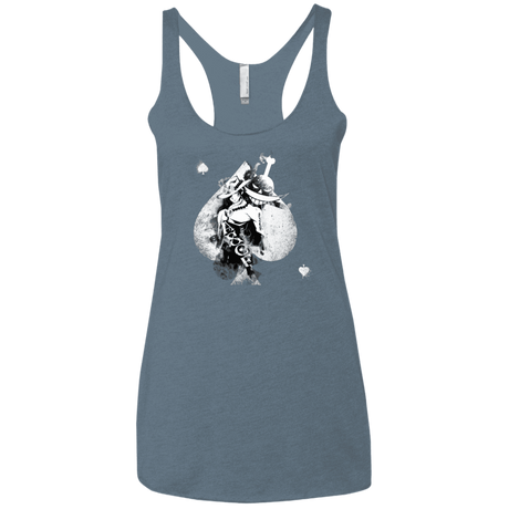 T-Shirts Indigo / X-Small Ace W Women's Triblend Racerback Tank