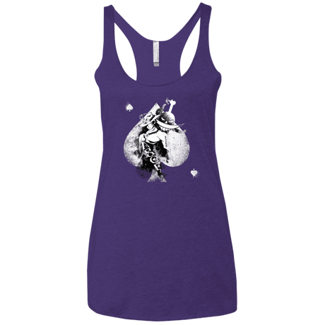 T-Shirts Purple / X-Small Ace W Women's Triblend Racerback Tank