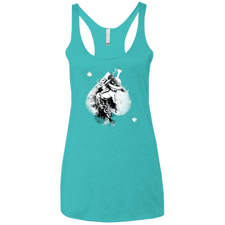 T-Shirts Tahiti Blue / X-Small Ace W Women's Triblend Racerback Tank