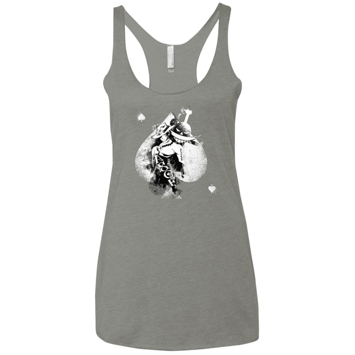 T-Shirts Venetian Grey / X-Small Ace W Women's Triblend Racerback Tank