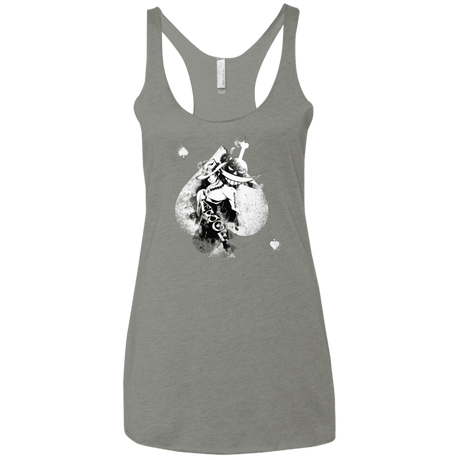 T-Shirts Venetian Grey / X-Small Ace W Women's Triblend Racerback Tank