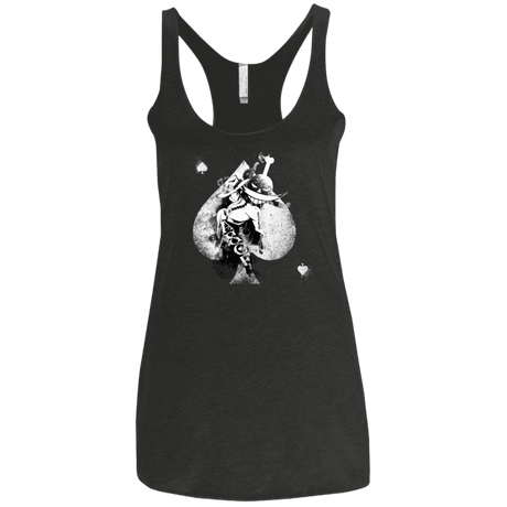 T-Shirts Vintage Black / X-Small Ace W Women's Triblend Racerback Tank