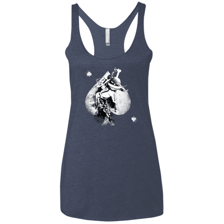 T-Shirts Vintage Navy / X-Small Ace W Women's Triblend Racerback Tank