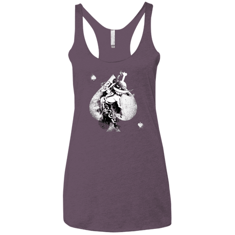 T-Shirts Vintage Purple / X-Small Ace W Women's Triblend Racerback Tank