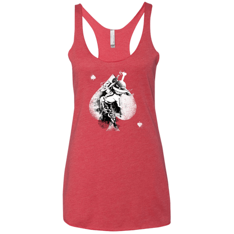 T-Shirts Vintage Red / X-Small Ace W Women's Triblend Racerback Tank