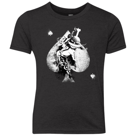 T-Shirts Vintage Black / YXS Ace W Youth Triblend T-Shirt