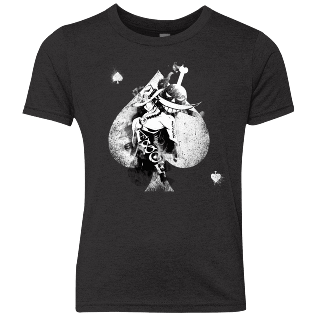 T-Shirts Vintage Black / YXS Ace W Youth Triblend T-Shirt