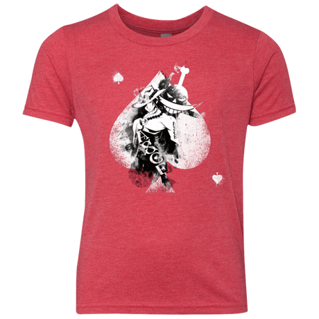 T-Shirts Vintage Red / YXS Ace W Youth Triblend T-Shirt