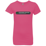 T-Shirts Hot Pink / YXS Achievement Girls Premium T-Shirt