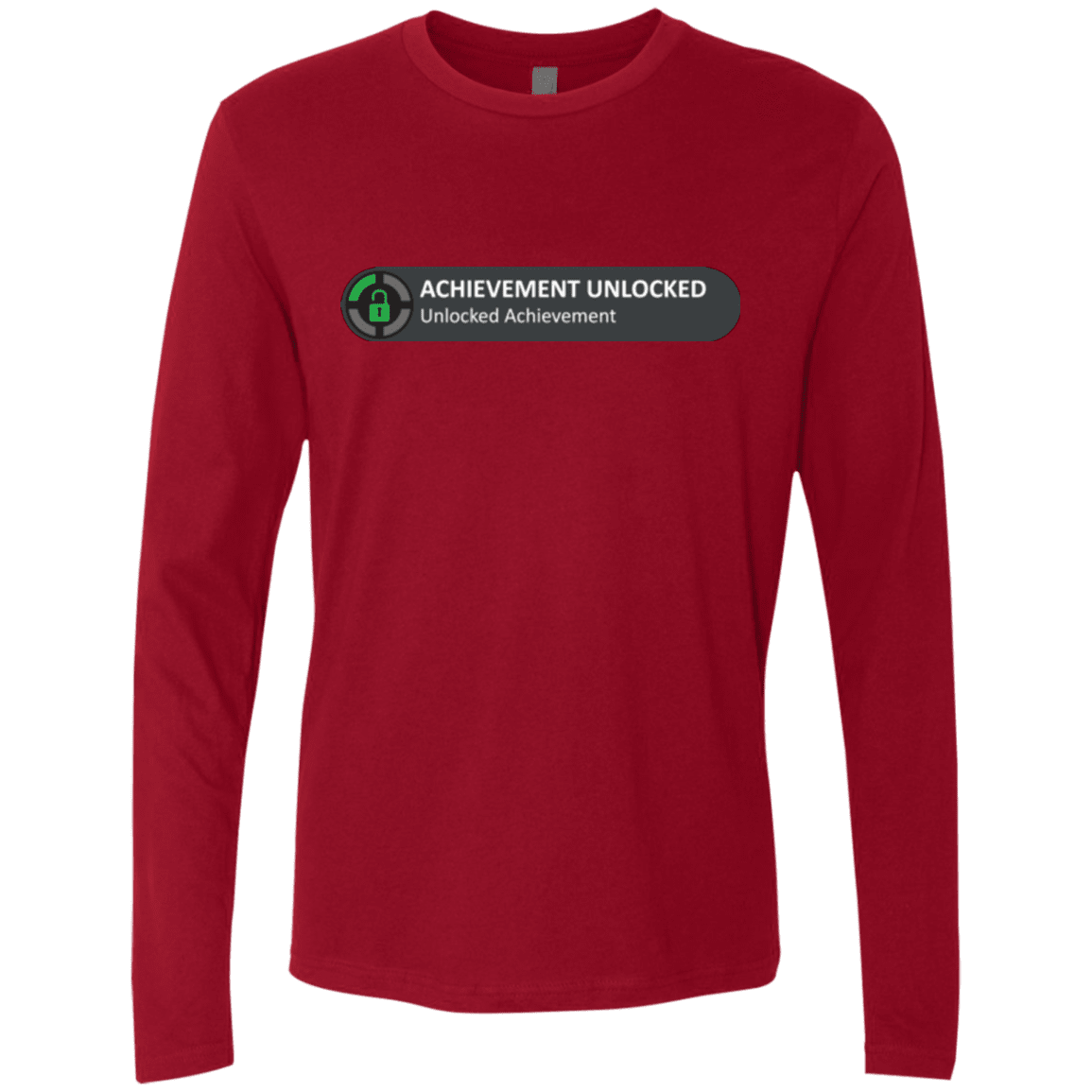 T-Shirts Cardinal / Small Achievement Men's Premium Long Sleeve