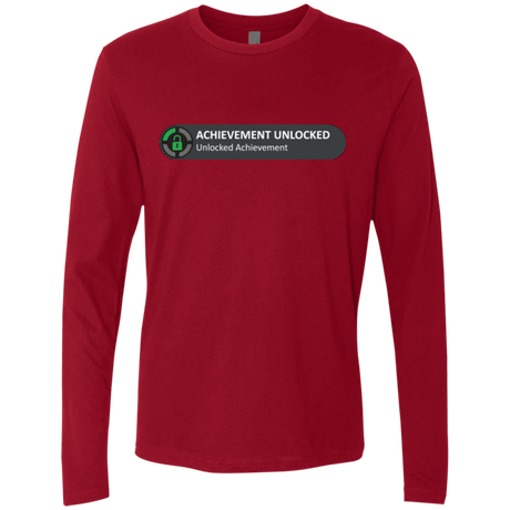 T-Shirts Cardinal / Small Achievement Men's Premium Long Sleeve