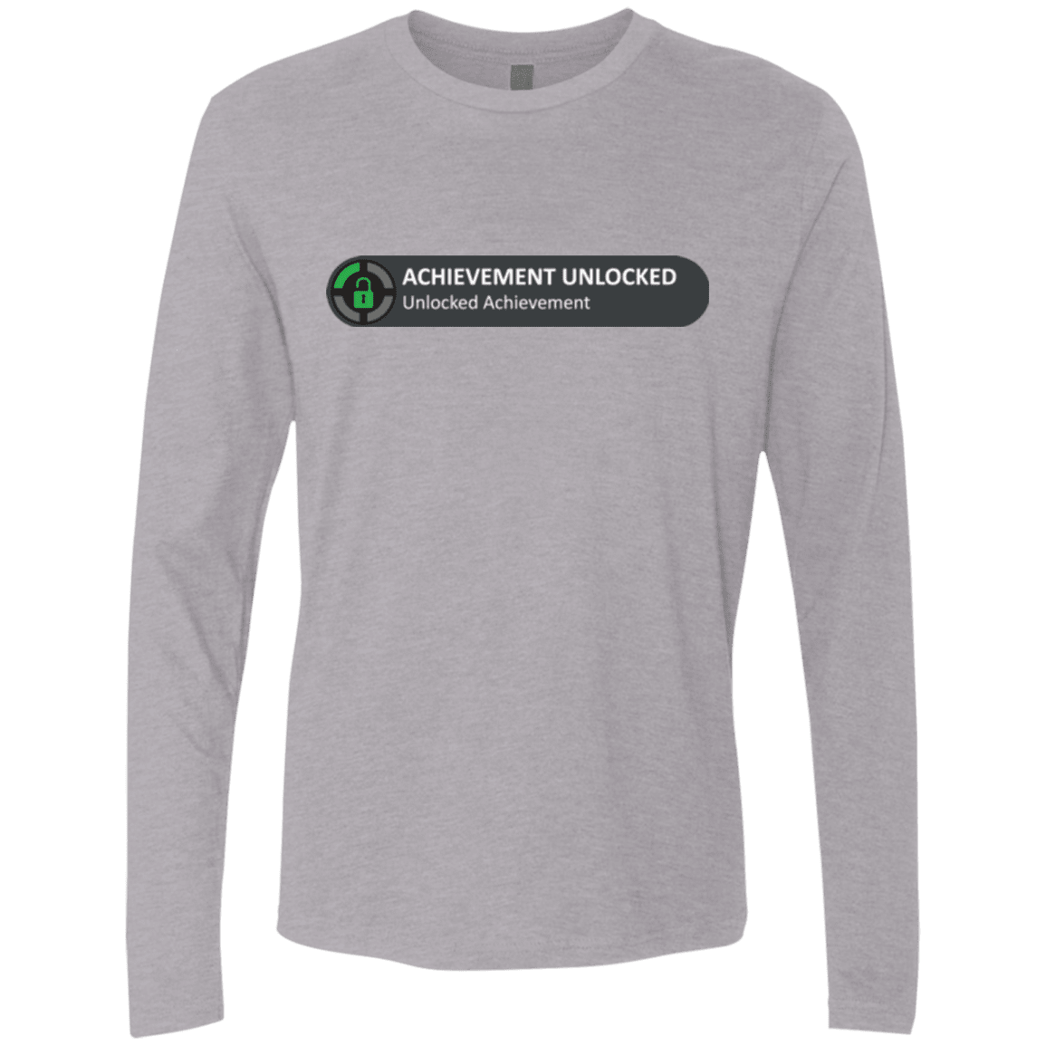 T-Shirts Heather Grey / Small Achievement Men's Premium Long Sleeve