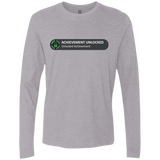 T-Shirts Heather Grey / Small Achievement Men's Premium Long Sleeve