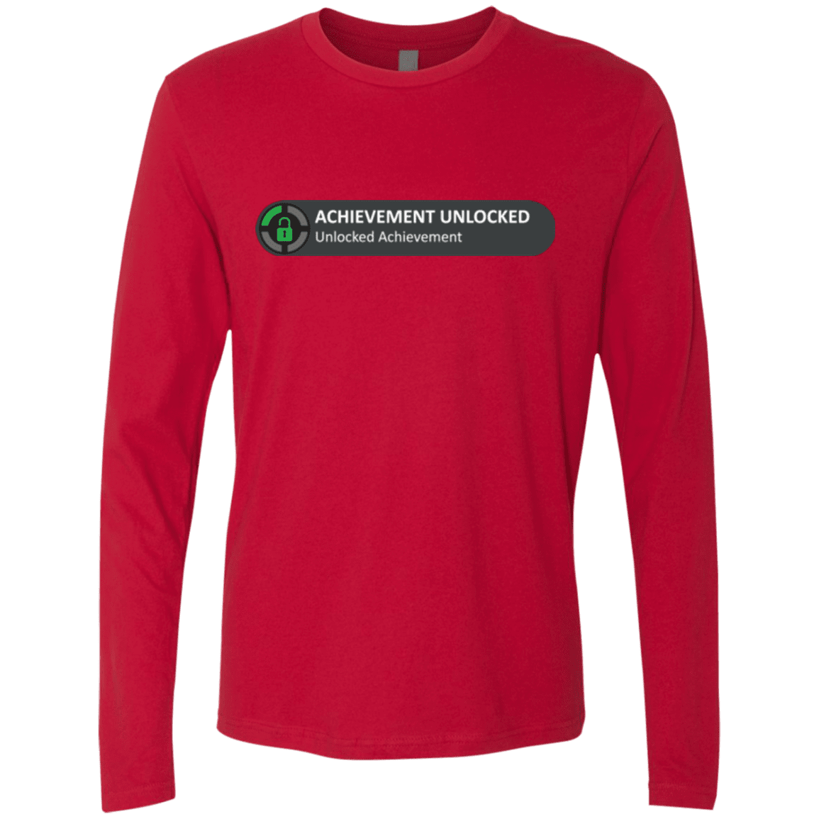 T-Shirts Red / Small Achievement Men's Premium Long Sleeve