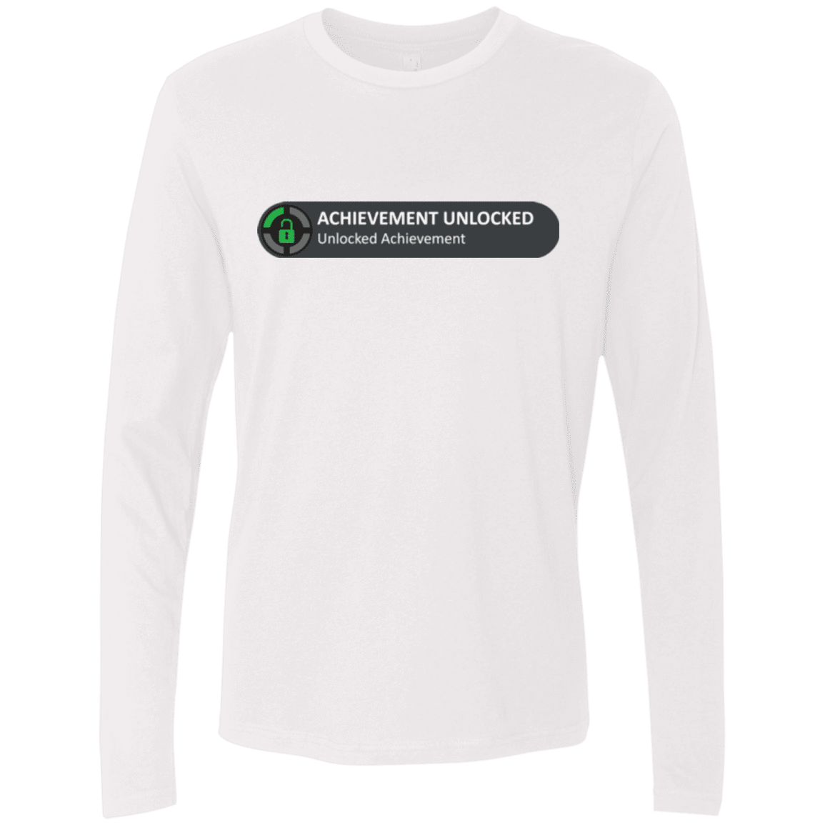 T-Shirts White / Small Achievement Men's Premium Long Sleeve