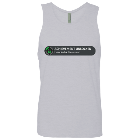 T-Shirts Heather Grey / Small Achievement Men's Premium Tank Top