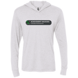 T-Shirts Heather White / X-Small Achievement Triblend Long Sleeve Hoodie Tee