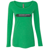 Achievement Women's Triblend Long Sleeve Shirt