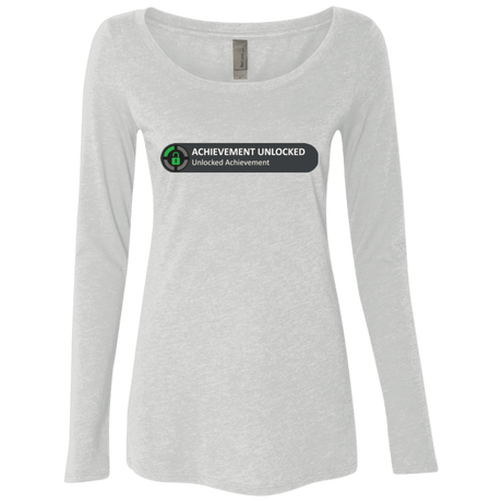 Achievement Women's Triblend Long Sleeve Shirt